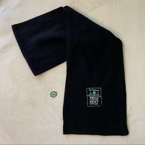 Girl Scout scarf and pin